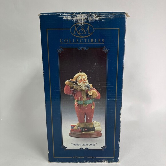 KSA Collectibles Kurt S. Adler Limited Edition Santa Claus "Hello! Little One!" - Picture 11 of 14